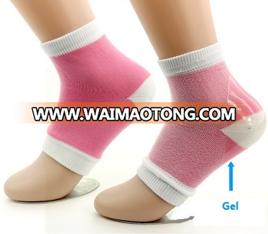 Wholesale Moisturizing Cooling SPA Gel Socks with Different Colors