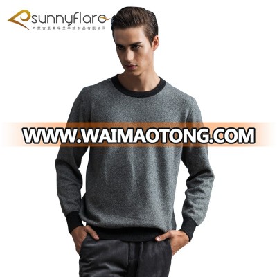 2017 good Mongolian cashmere male sweater for sale