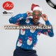 custom wholesale ugly christmas cashmere men sweater with high quality