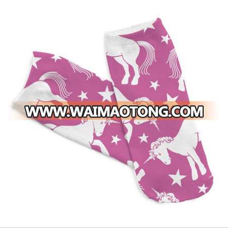 Wholesale high quality pink cute women's socks.